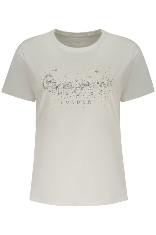 Pepe Jeans Womens Short-Sleeve T-Shirt White