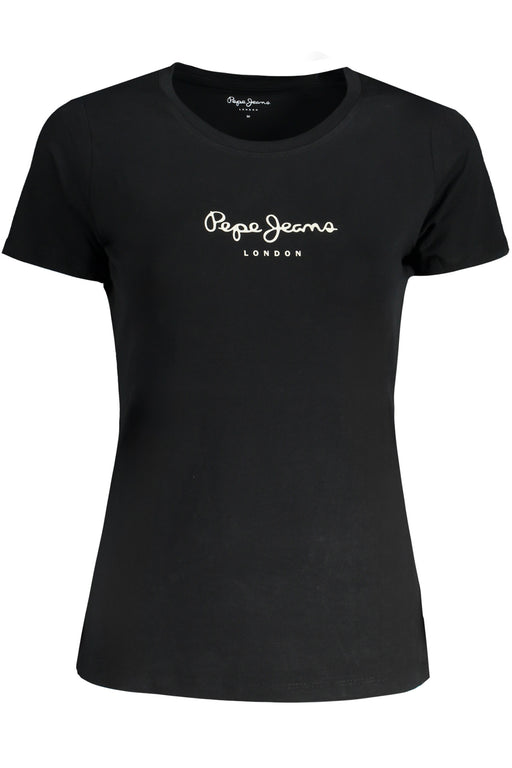 Pepe Jeans Womens Short Sleeve T-Shirt Black