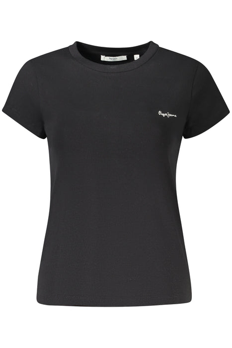 Pepe Jeans Womens Short-Sleeve T-Shirt Black