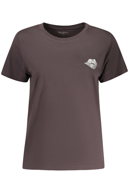 Pepe Jeans Womens Short-Sleeve T-Shirt Black