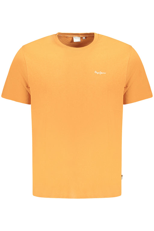 Pepe Jeans Mens Short Sleeve T-Shirt Orange