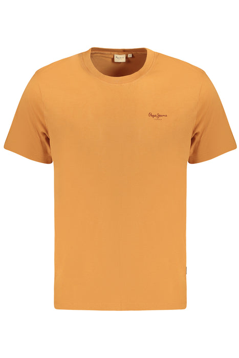 Pepe Jeans Mens Short Sleeve T-Shirt Orange
