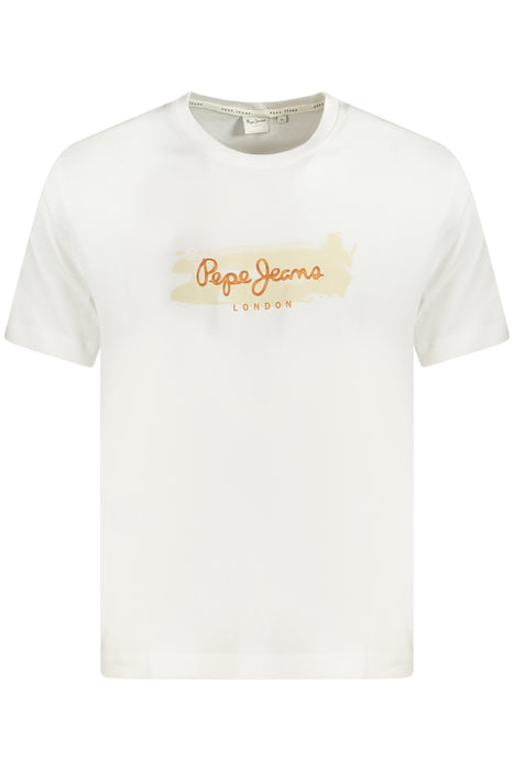 Pepe Jeans Short Sleeve T-Shirt Men White