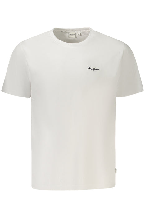Pepe Jeans Mens Short-Sleeved T-Shirt White