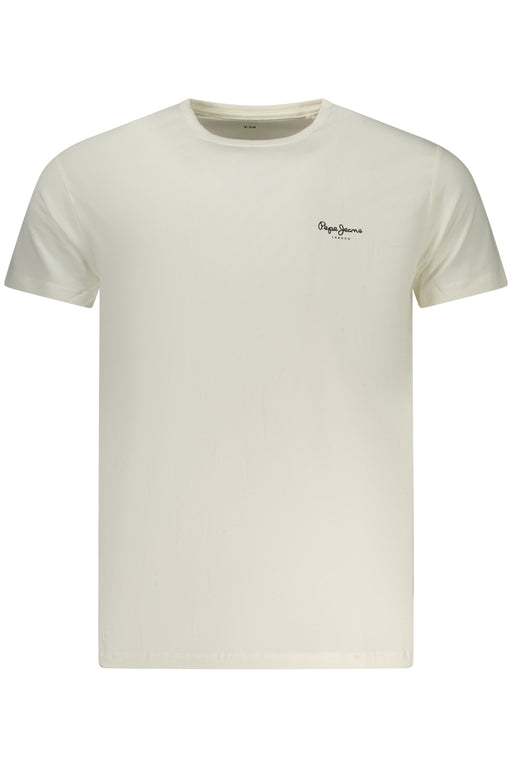 Pepe Jeans Mens Short-Sleeved T-Shirt White