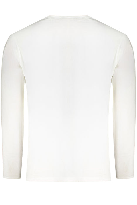 Pepe Jeans Mens Long-Sleeved T-Shirt White