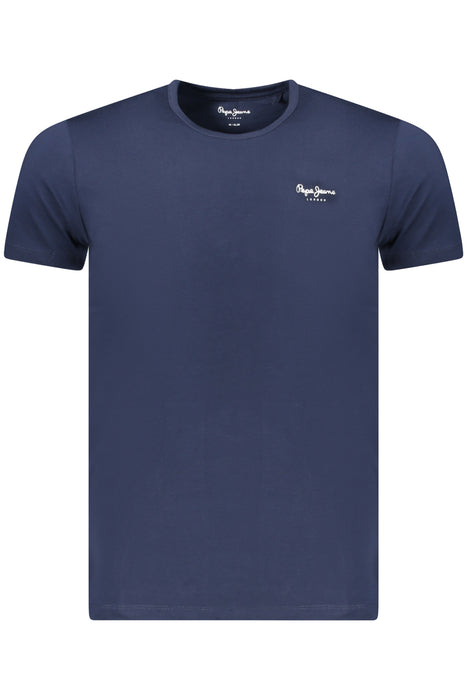 Pepe Jeans Mens Short Sleeve T-Shirt Blue