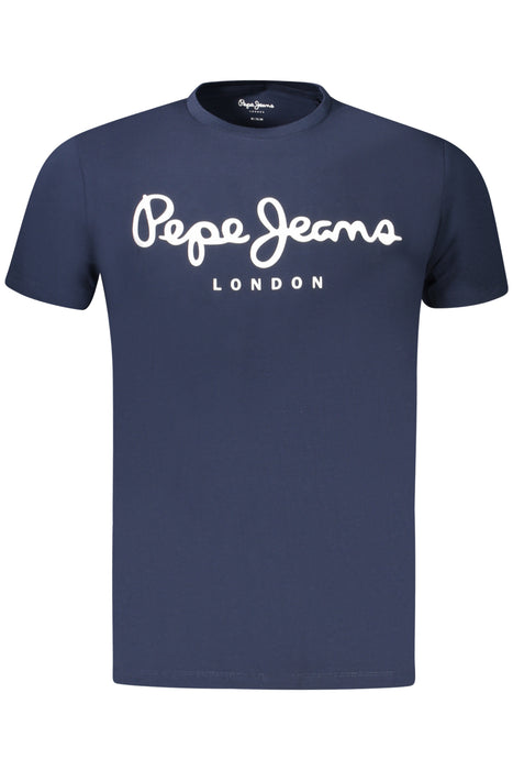 Pepe Jeans Mens Short Sleeve T-Shirt Blue