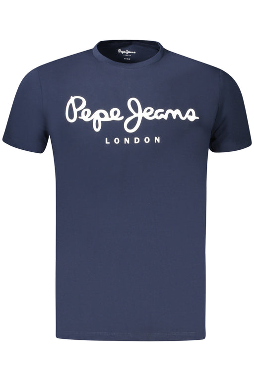 Pepe Jeans Mens Short Sleeve T-Shirt Blue