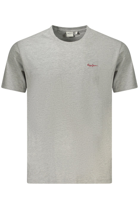 Pepe Jeans Mens Short-Sleeved T-Shirt, Grey