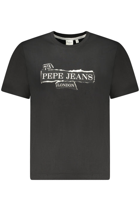 Pepe Jeans Mens Short-Sleeved T-Shirt Black
