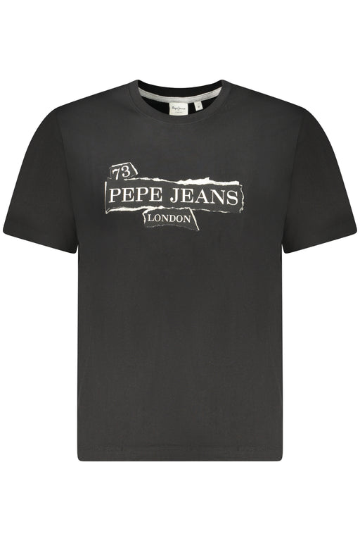 Pepe Jeans Mens Short-Sleeved T-Shirt Black