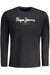 Pepe Jeans Mens Long-Sleeved T-Shirt Black