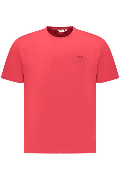 Pepe Jeans Mens Short Sleeve T-Shirt Red