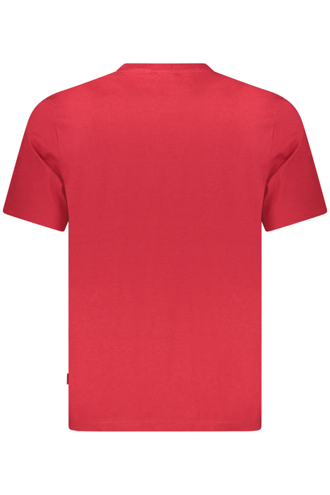 Pepe Jeans Mens Short-Sleeved T-Shirt, Red