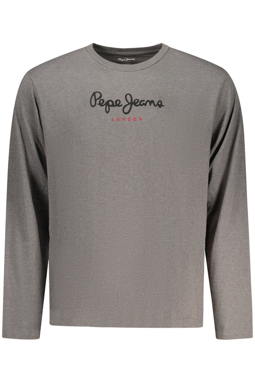 Pepe Jeans Mens Long-Sleeved T-Shirt, Grey