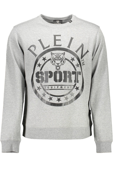 Plein Sport Sweatshirt Without Zip Man Gray