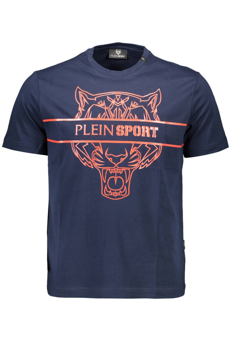 Plein Sport Short Sleeve T-Shirt Men Blue