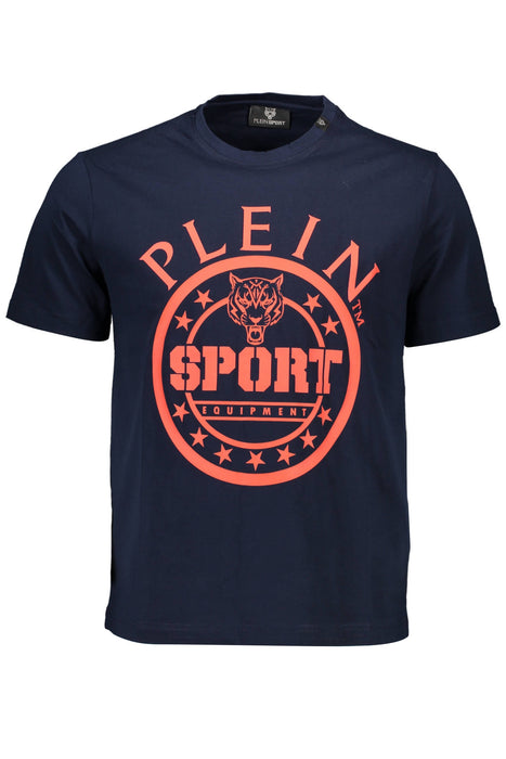 Plein Sport Short Sleeve T-Shirt Men Blue