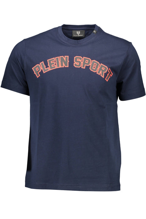 Plein Sport Mens Short Sleeve T-Shirt Blue