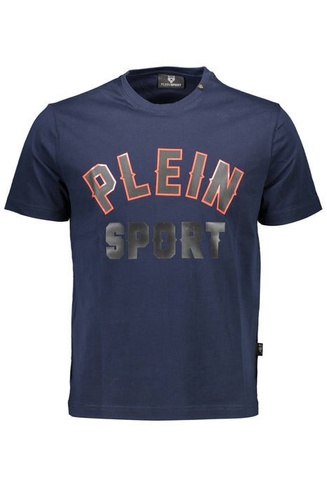 Plein Sport Mens Short Sleeve T-Shirt Blue