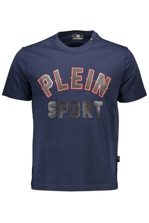 Plein Sport Mens Short Sleeve T-Shirt Blue