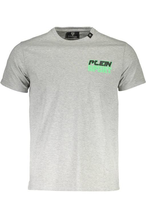 Plein Sport Short Sleeve T-Shirt Men Grey