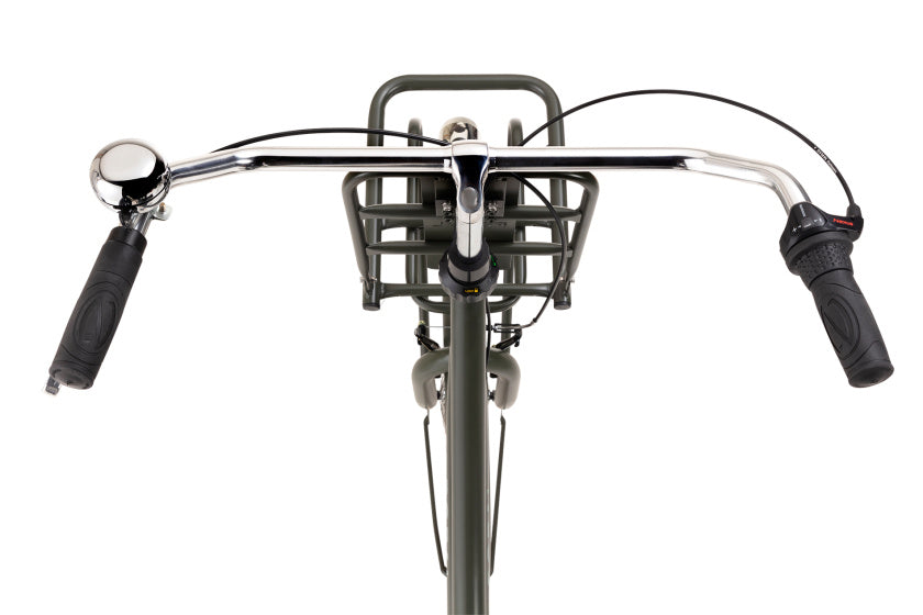 Daily Dutch Basic+ 28 Inch 53 cm Women 3SP Coaster Brake Army Green,