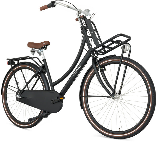 Daily Dutch Basic+ 28 Inch 59 cm Women 3SP Coaster Brake Matte black,