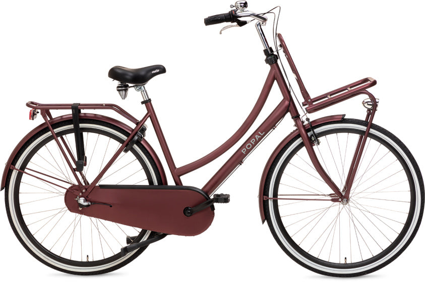 Daily Dutch Basic+ 28 Inch 59 cm Women 3SP Coaster Brake Red Brown, Online σε Προσφορά Outlet Καταστήματος με μεγάλη έκπτωση και στην καλύτερη τιμή