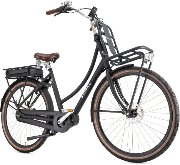 Daily Dutch Prestige-E 28 Inch 47 cm Women 7SP Hydraulic Disc Brake Matte black,