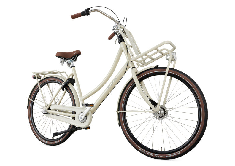 Daily Dutch Prestige 28 Inch 47 cm Women 3SP Coaster Brake Cream,