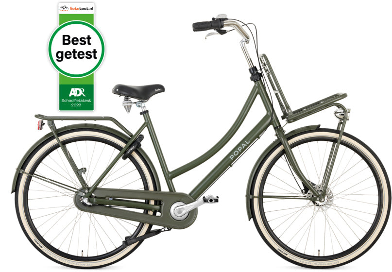 Daily Dutch Prestige 28 Inch 59 cm Women 3SP Coaster Brake Army Green,