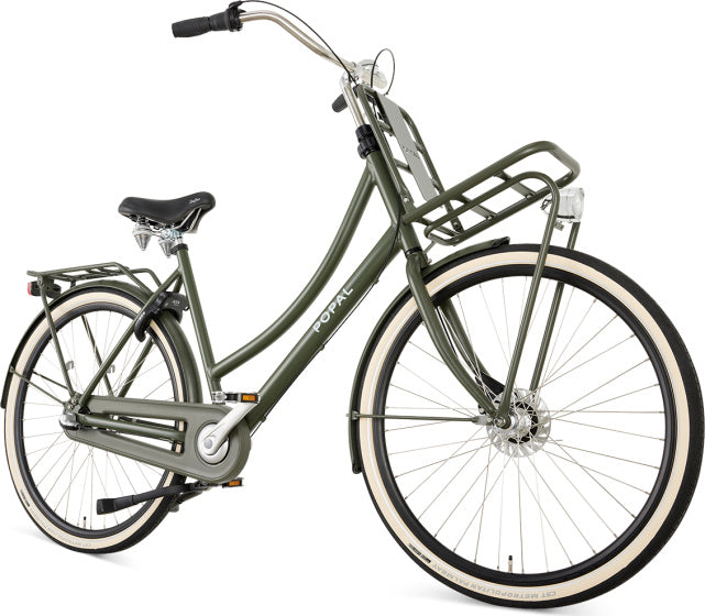 Daily Dutch Prestige 28 Inch 59 cm Women 3SP Coaster Brake Army Green,