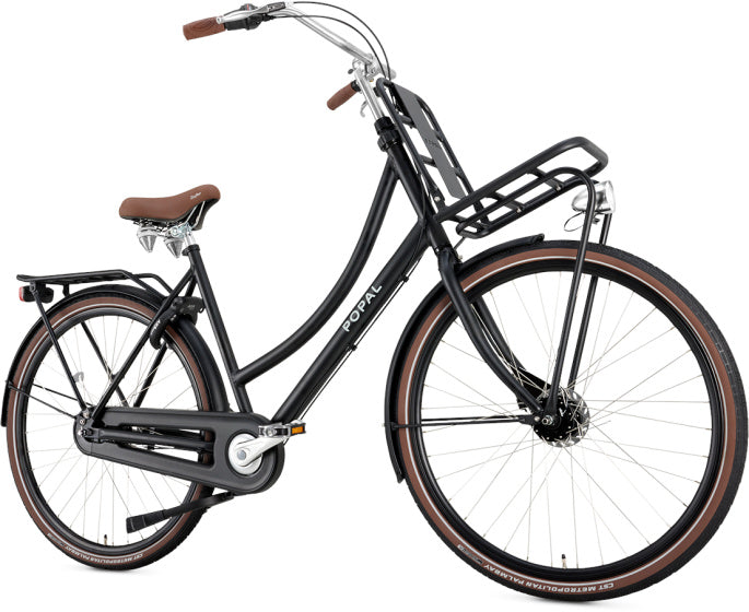 Daily Dutch Prestige 28 Inch 59 cm Women 7SP Roller brakes Matte black,