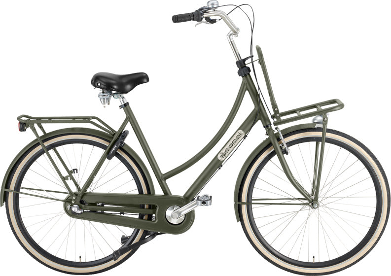 Daily Dutch Prestige 28 Inch 57 cm Women 3SP Coaster Brake Army Green, Online σε Προσφορά Outlet Καταστήματος με μεγάλη έκπτωση και στην καλύτερη τιμή