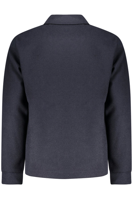 Mens Blue Long-Sleeved Rifle Shirt