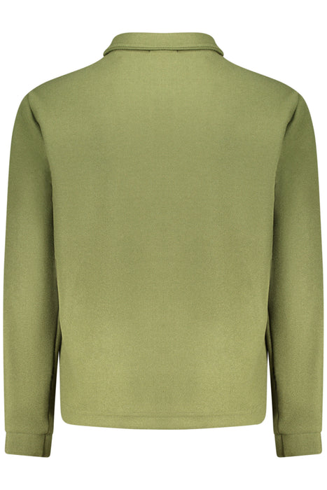 Mens Green Long-Sleeved Rifle Shirt