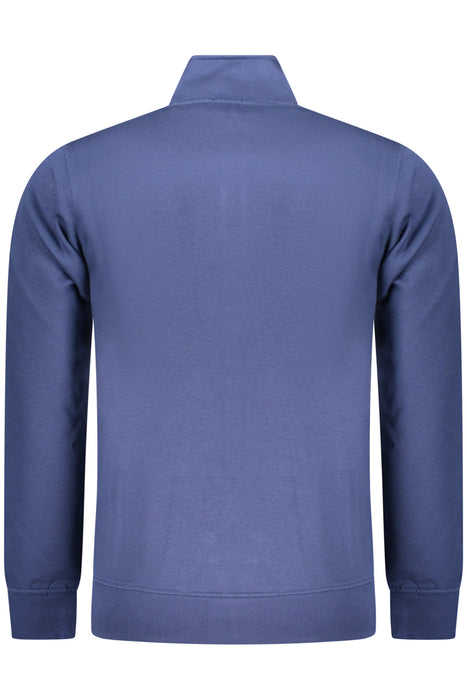 Rifle Mens Blue Zip-Up Sweatshirt