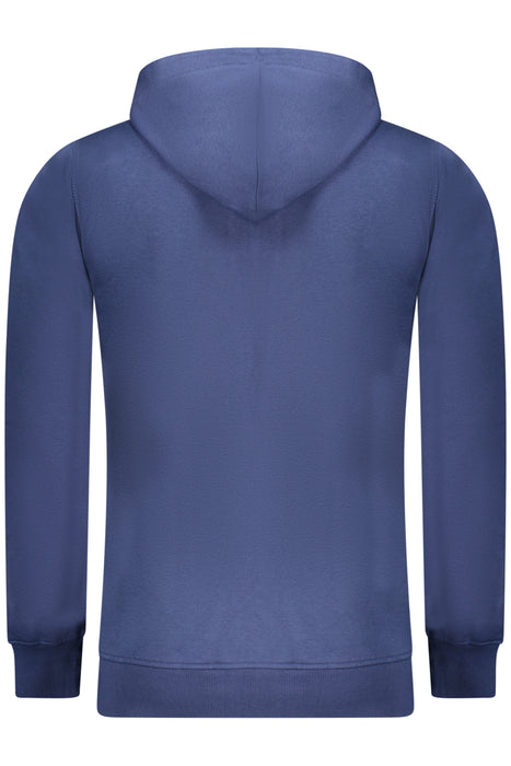 Rifle Mens Blue Zip-Up Sweatshirt