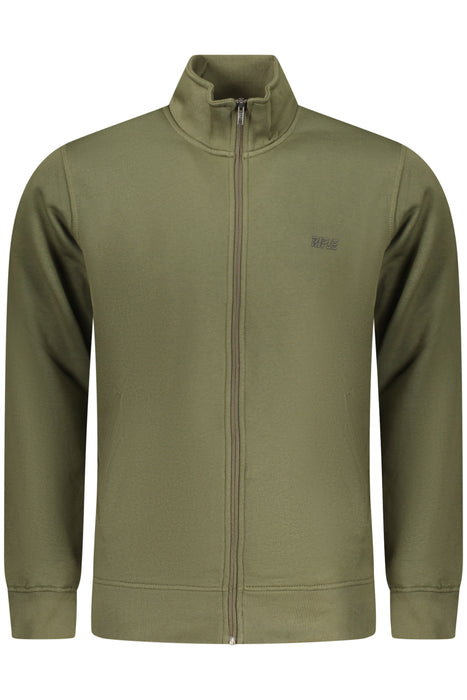 Rifle Mens Zip-Up Sweatshirt Green