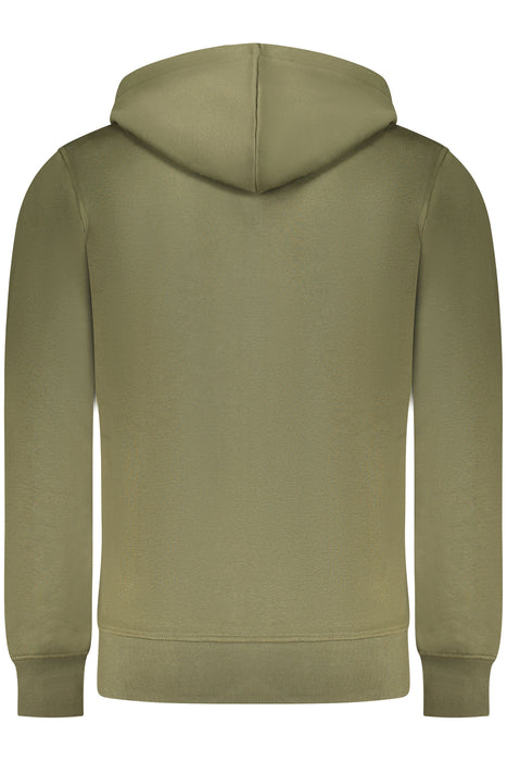 Rifle Mens Zip-Up Sweatshirt Green