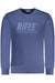 Rifle Mens Zip-Up Sweatshirt Blue