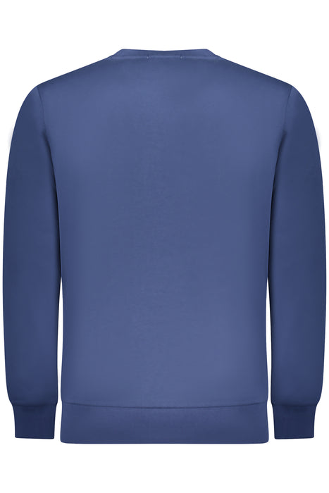 Rifle Mens Zip-Up Sweatshirt Blue