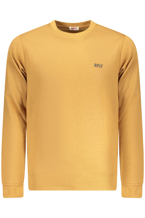 Rifle Mens Zip-Up Sweatshirt Brown