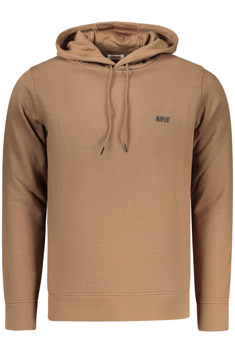 Rifle Mens Zip-Up Sweatshirt Brown