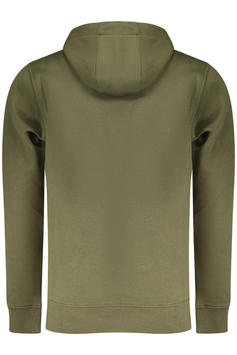 Rifle Mens Zip-Up Sweatshirt Green
