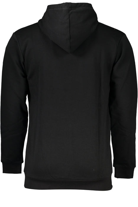 Sergio Tacchini Mens Black Zip Sweatshirt