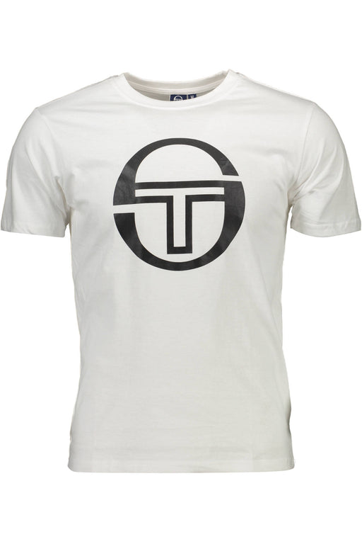Sergio Tacchini Mens Short Sleeve T-Shirt White