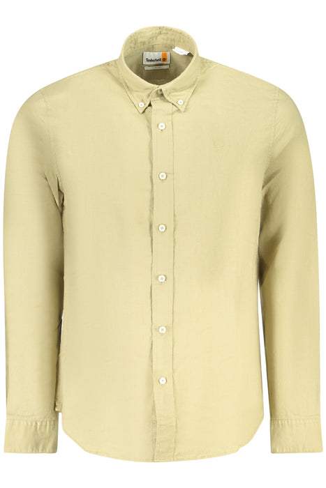 Timberland Long Sleeve Shirt Men Beige